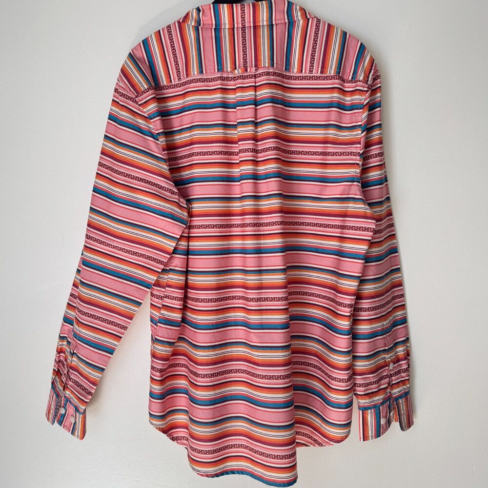 Pendleton Serape Surf Stripe Retro Inspired 60s Board Shirt Button Down | XL - Picture 11 of 15